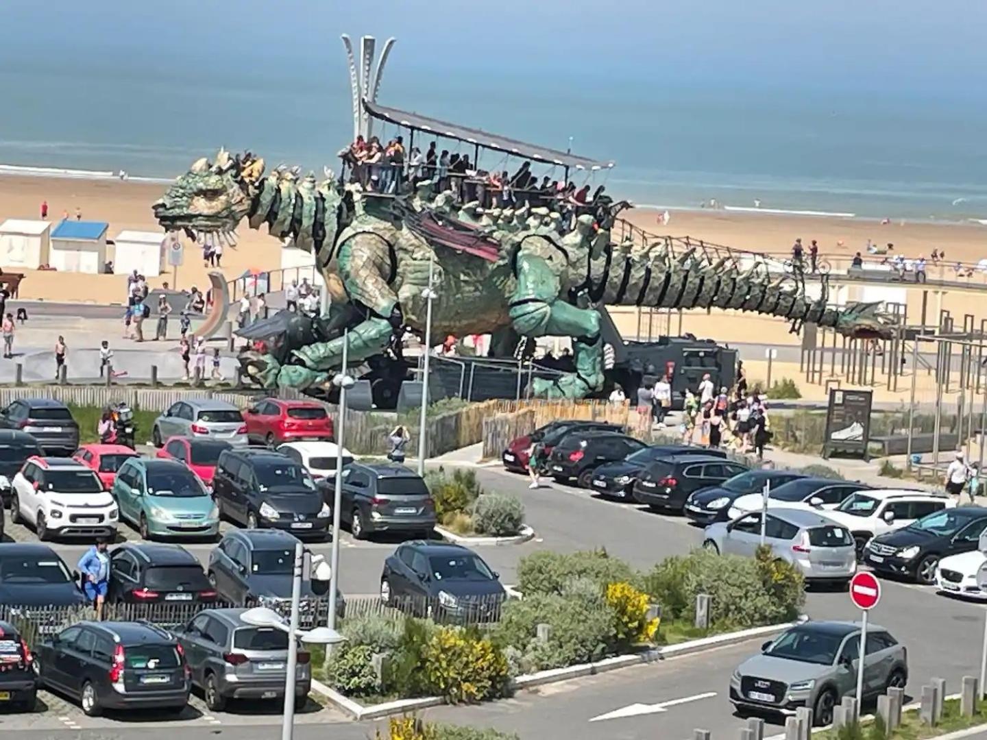 Studio-Calais Plage-Front De Mer Bagian luar foto