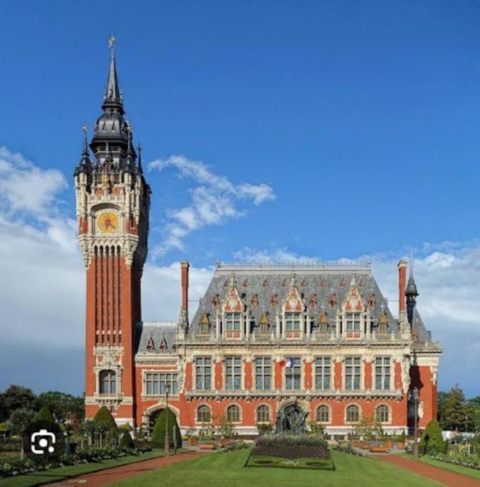 Studio-Calais Plage-Front De Mer Bagian luar foto